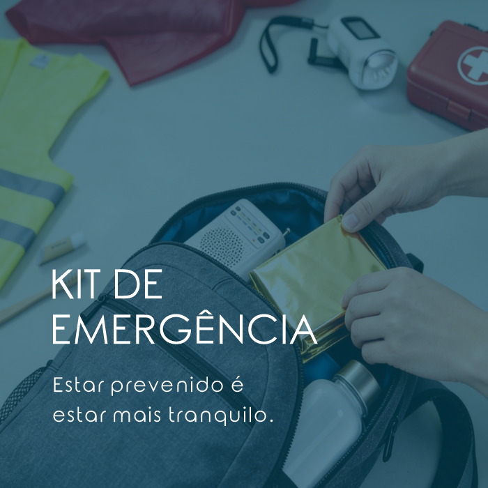 Kit emergência